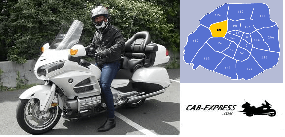 Taxi Moto Paris 8